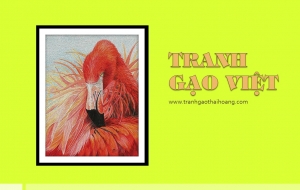 We supply artistic rice paintings and portrait rice paintings in Ho Chi Minh City.