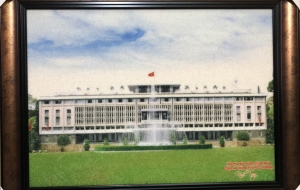 Saigon rice painting