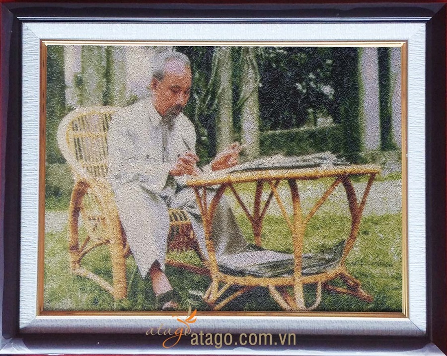 TRANH GẠO BÁC HỒ TRANH GẠO BÁC HỒ